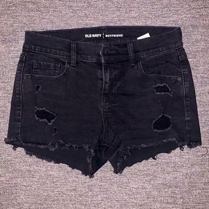 Black Old Navy Boyfriend Shorts (2)